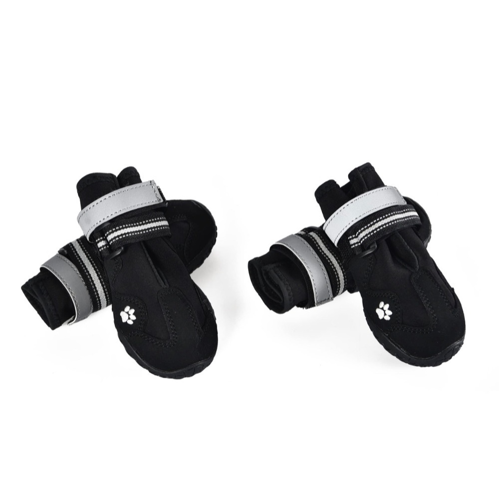 Waterproof Anti-Slip Reflective Dog Boots, Size 4 - 2.2" X 2.7" NWOT